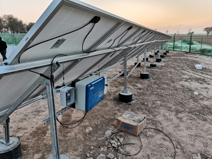 4kw solar pump system in Dingbian Shaanxi