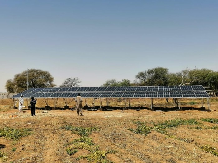 solar irrigation system 11 kw