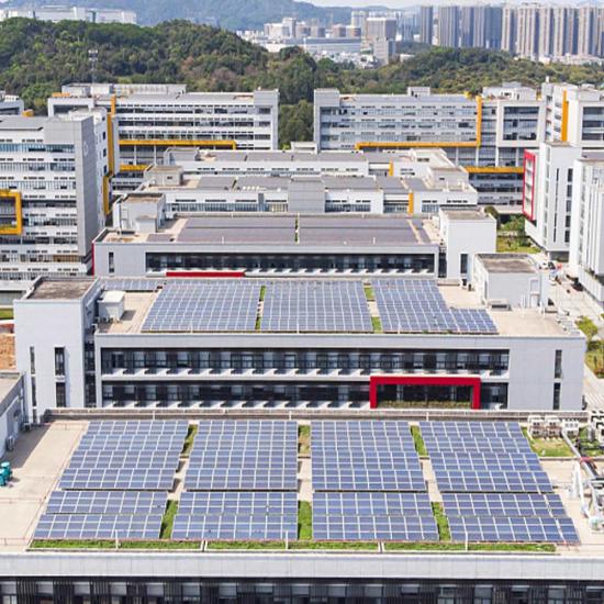 Solarenergie-Speichersystem für die Industrie