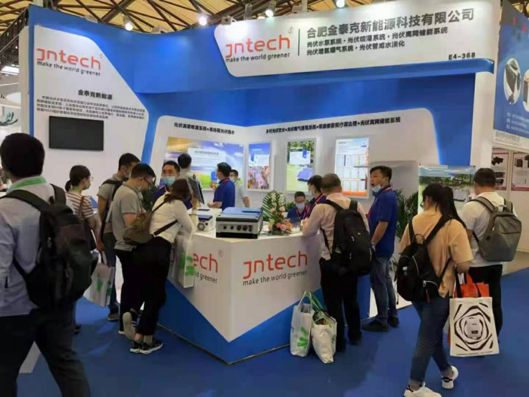 Jntech-Debüt 2021 Shanghai SNEC Photovoltaik-Ausstellung
