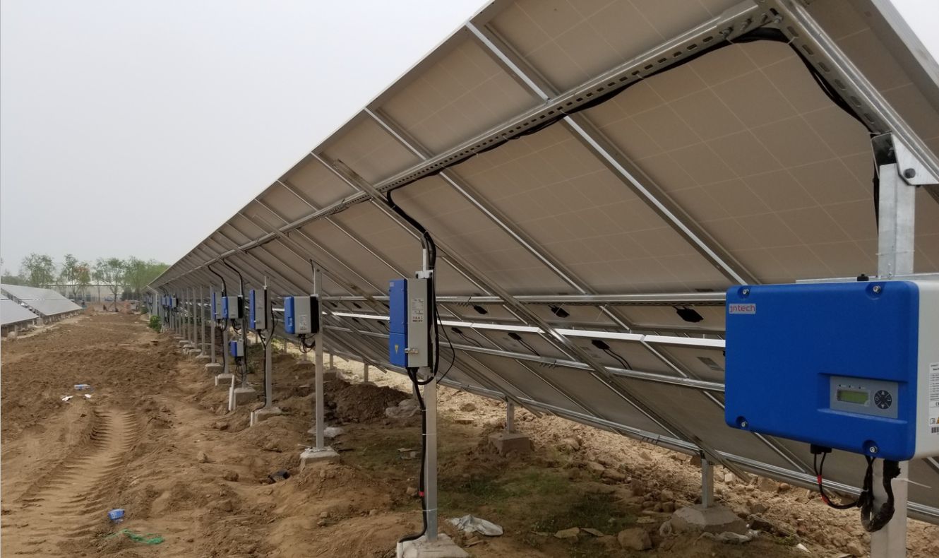  JNTECH Solarpumpenprojekt in Peking Daxing internationaler Flughafen akzeptiert
