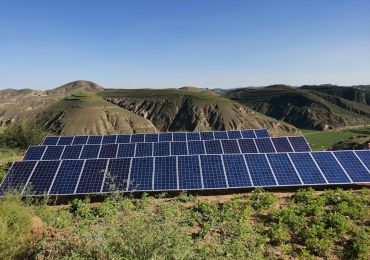 11-kW-Solarpumpensystem in Shaanxi