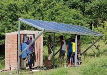 2,2-kW-Solarpumpen-Wechselrichtersystem in Nicaragua
