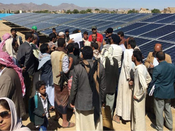 100kw Solarpumpensystem im Jemen