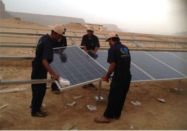  22kW Solarpumpensystem in Hadhramaut, Jemen