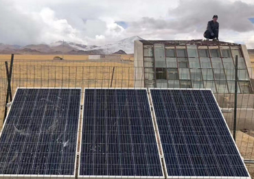 0,37 kW Photovoltaik-Wasserversorgungssystem in Tibet