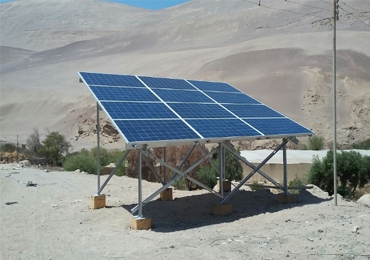  4kw Solarpumpe System in Arica, Chile