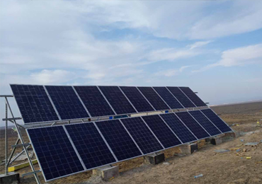  3kva Solar netzunabhängiges Stromversorgungssystem am Grenzschutzposten von Xinjiang
