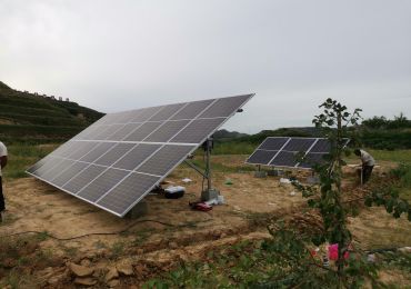 7,5-kW-Solarpumpensystem in SuiDe, Shaanxi