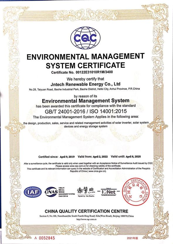 Zertifizierung von Umweltmanagementsystemen