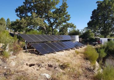 1,1 kW und 1,5 kW Solarpumpensystem in Portugal
